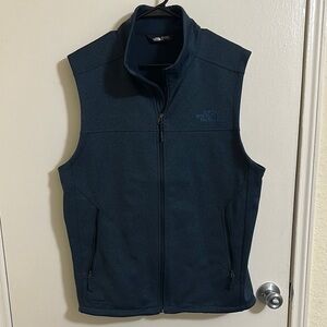 EUC The North Face Navy Soft Shell Vest